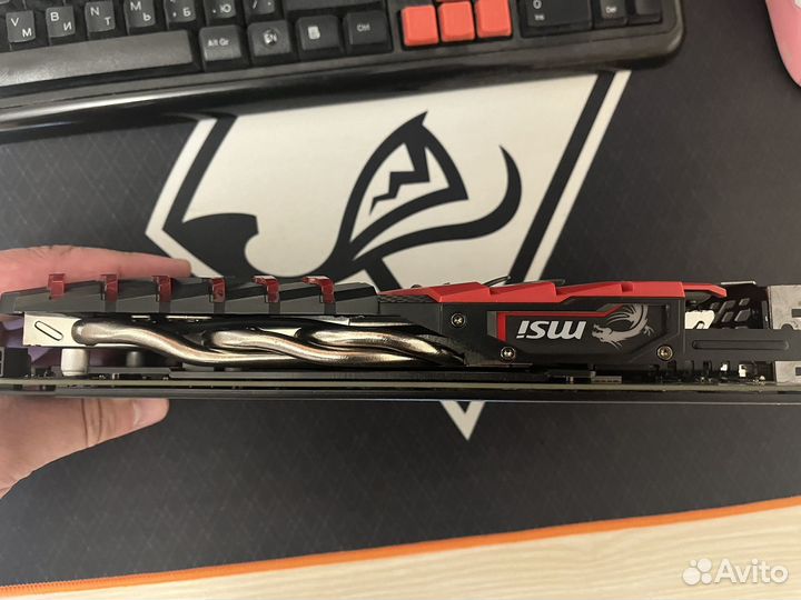 Видеокарта GeForce gaming X MSI 1060 3GB