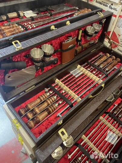 Шампура в чемодане