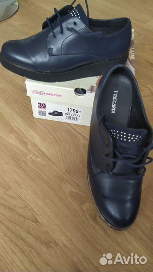 Полуботинки женские 39 размер