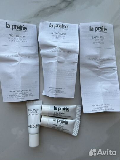 La Prairie крем для век, крем для лица, сыворотка