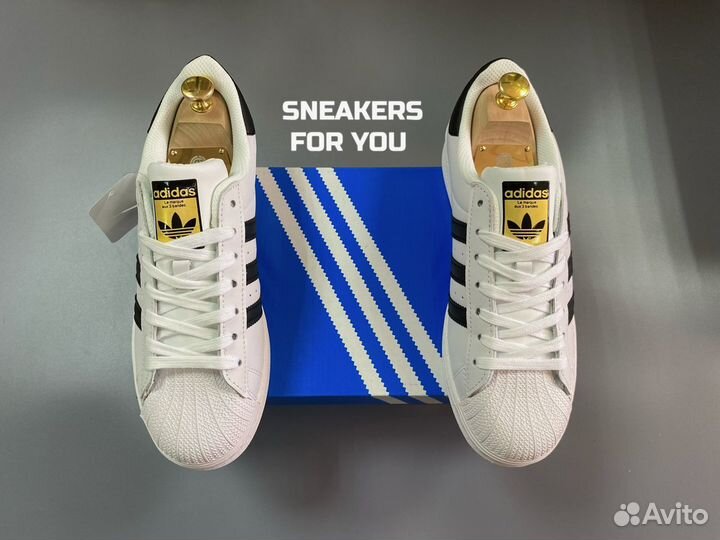 Кроссовки Adidas superstar White