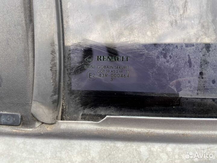 Стекло двери задней право renault Scenic I