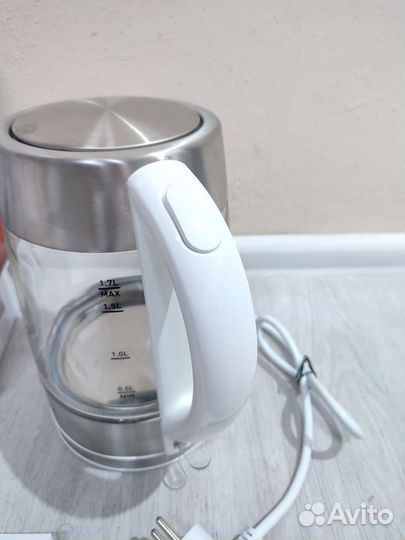 Электрочайник Tefal Glass KI772138