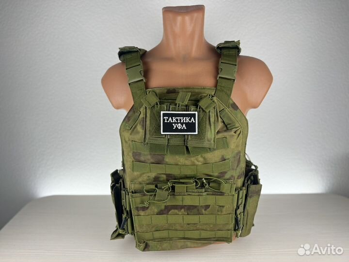 Армейская разгрузка тактическая (бронежилет) мох