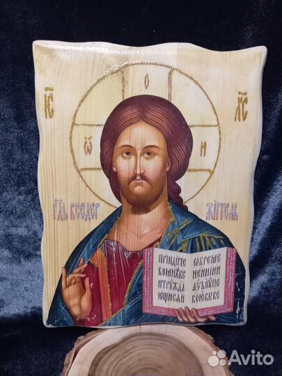 Икона Вседержитель ручной работы