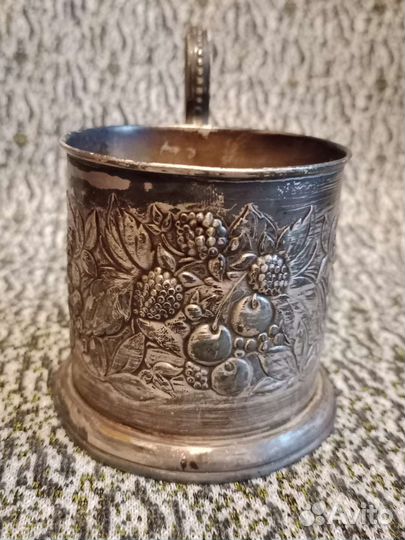 Подстаканник мельхиор СССР