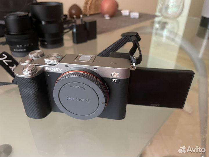 Полнокадровый фотоаппарат sony a7c