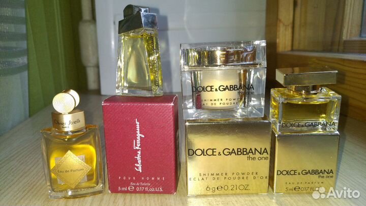 Парфюмерия миниатюры марок Люкс