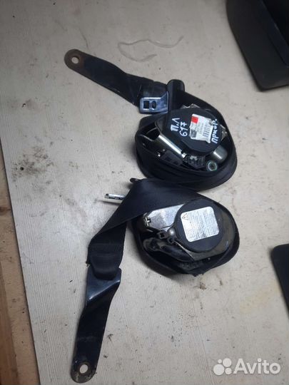 Ремень безопасности с пиропатроном на приору