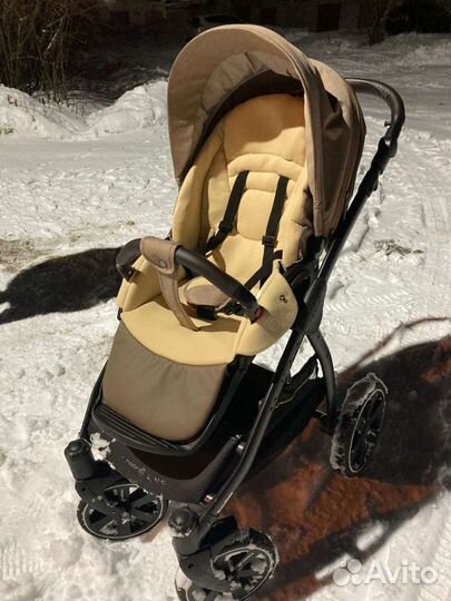 Коляска Noordi Fjordi Sport Leather Melange 2 в 1