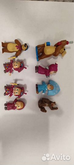 Киндеры: смурфы, Маша, холодное сердце, поняшки