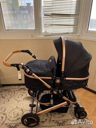 Коляска luxmom 3 в 1