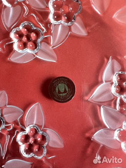 Хрустальное блюдце