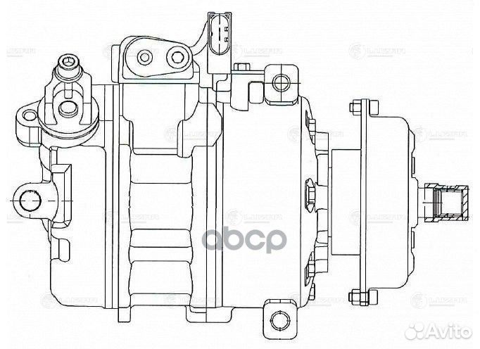 Компрессор VW toureg (02) /transporter T5 (03)