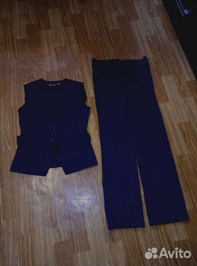 Жилет школьный с брюками