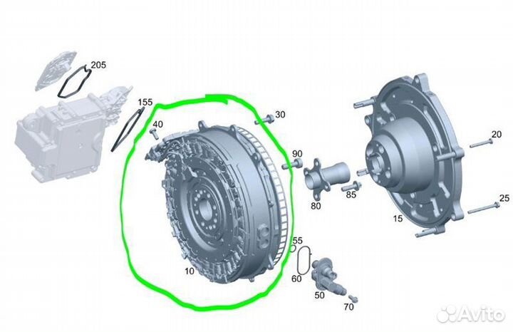 Генератор Mercedes-Benz Gle-Class AMG GLE 53