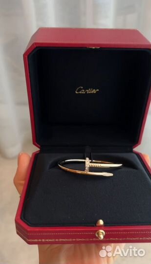 Браслет Cartier гвоздь Juste un clou бриллианты