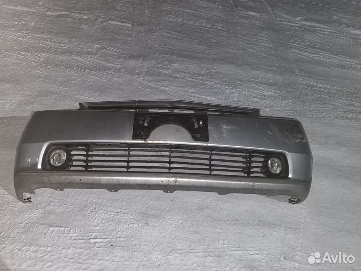 Бампер и крыло