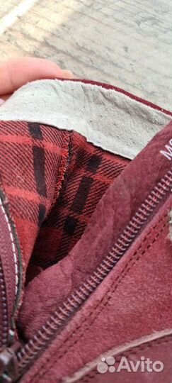 Ботинки для девочки замшевые бу