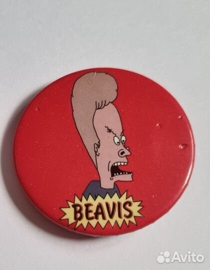Значок 90-х мультсериал Beavis and Butt-head