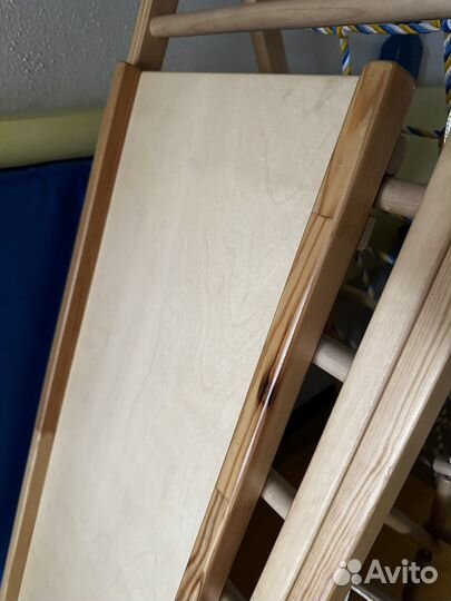 Деревянный игровой комплекс