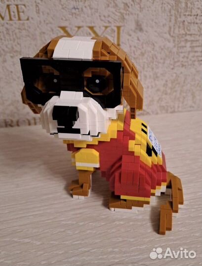 Конструктор 3d фигурка пазл развивающий не lego