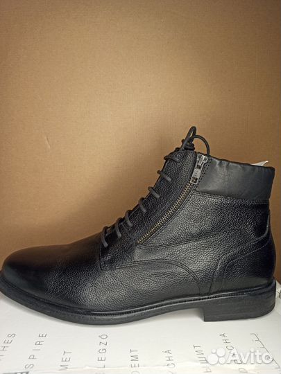 Ботинки 46 раз новые geox натуральная кожа 31,5см
