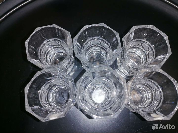 Рюмки стопки хрустальные СССР