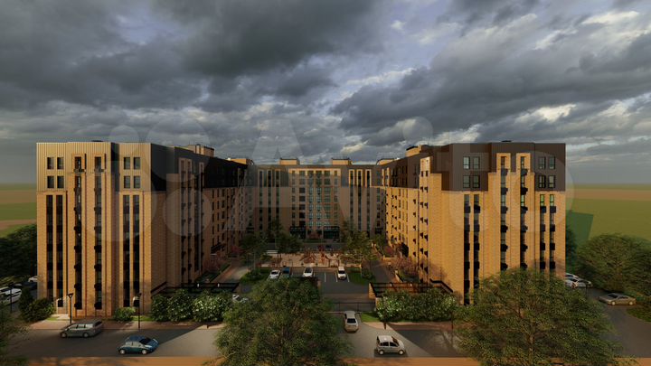 2-к. квартира, 56,9 м², 1/8 эт.