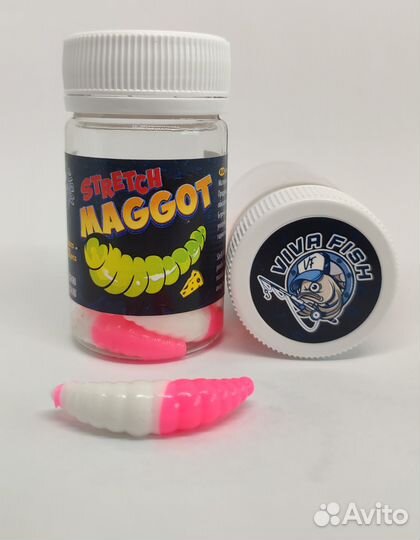 Приманка форелевая Maggot 1.5 Stretch Floating