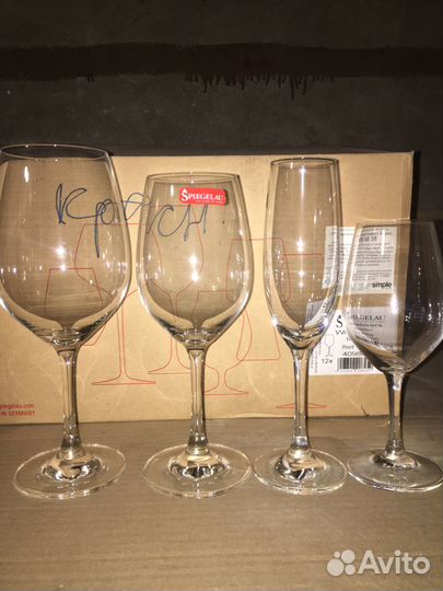 Хрустальные бокалы для ресторана shpiegelau German