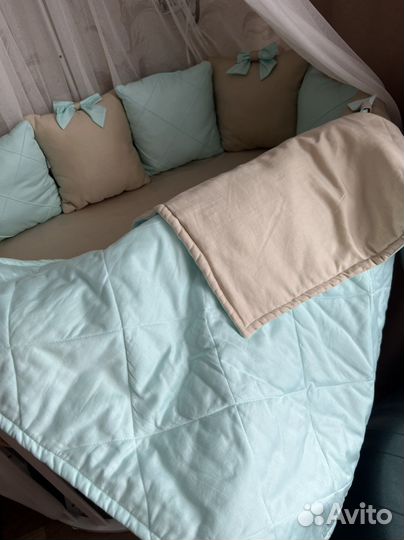 Бортики в кроватку