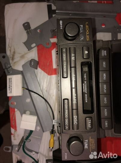 Голова, климат, консоль gx470 камера заднего вида