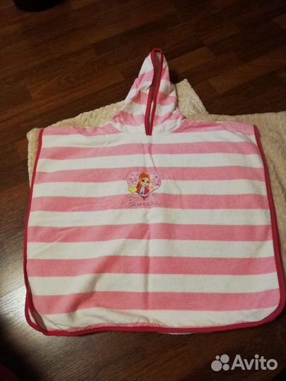 Полотенце пончо для детей