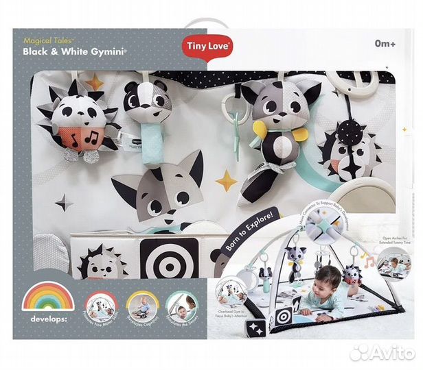 Развивающий коврик tiny love