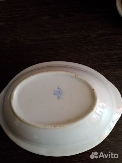Блюдо овальное-салатник 1960 годы