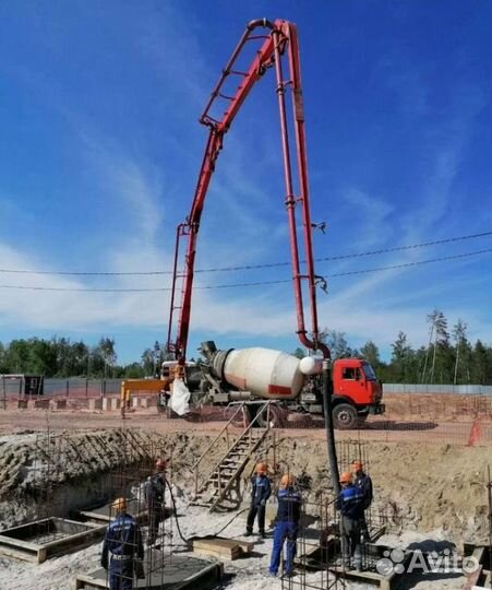 Аренда бетононасоса бетон с доставкой