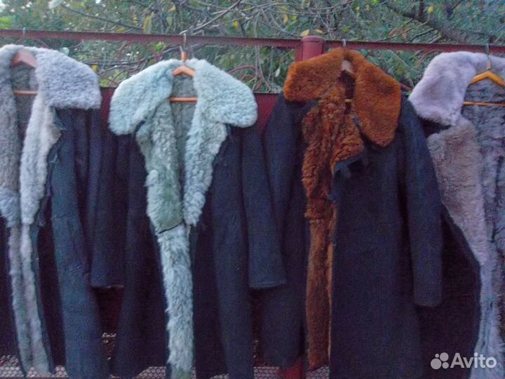 Тулуп бекеша армейский из овчины СССР