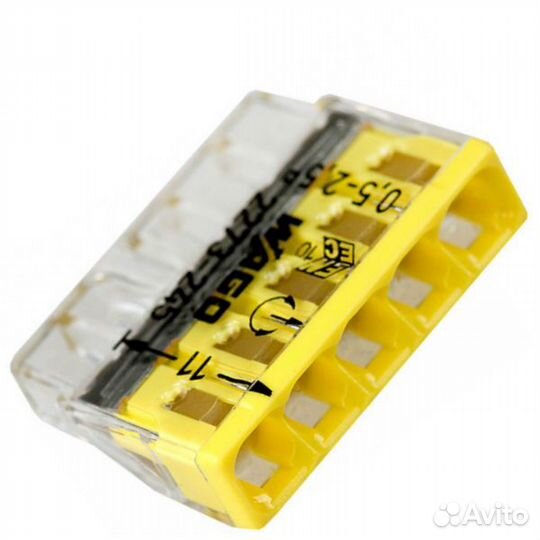 Wago 2273-xxx. Клеммы с пастой для быстрого монтаж