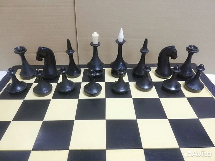 Шахматы СССР фигуры из пластика