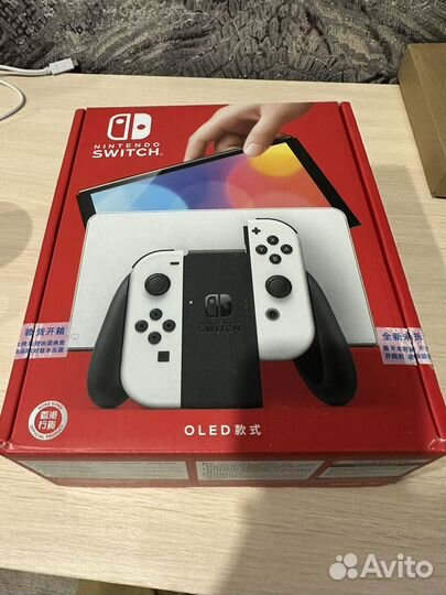 Новый прошитный Nintendo switch oled 512гб