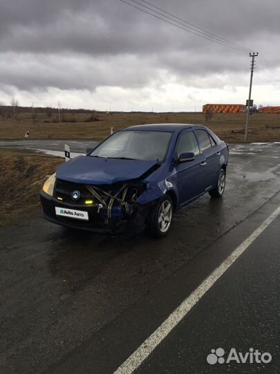 Geely MK 1.5 МТ, 2012, битый, 174 102 км