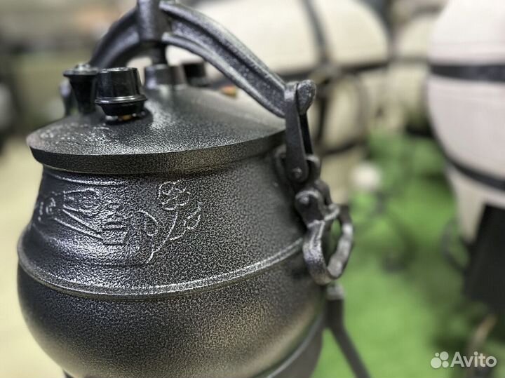 Казан афганский 12 л. черный 4.7кг