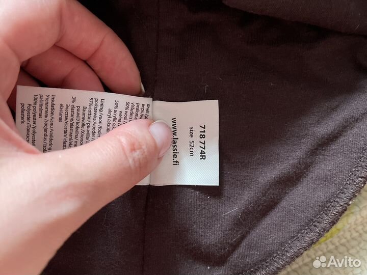 Шапка шлем lassie 52