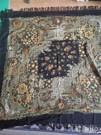 Павловопосадский платок новый