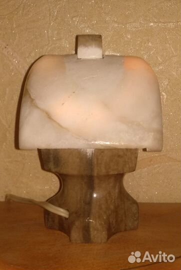 Светильник ночник домик из камня СССР