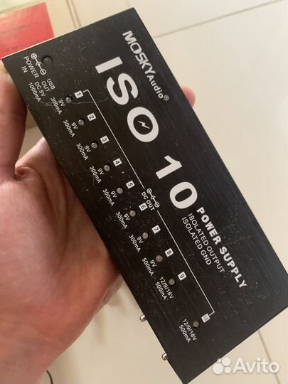 Блок питания для 10+ педалей