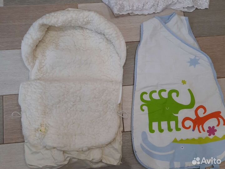 Конверт меховой Argo и конверт для сна, летний