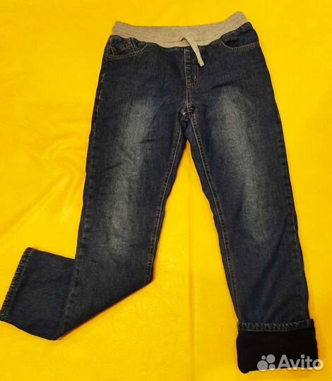 Штаны тёплые для мальчика 10-12 лет