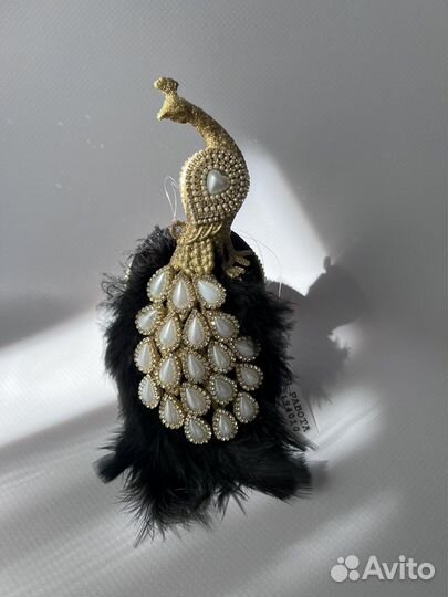 Игрушки на елку / павлин на елку